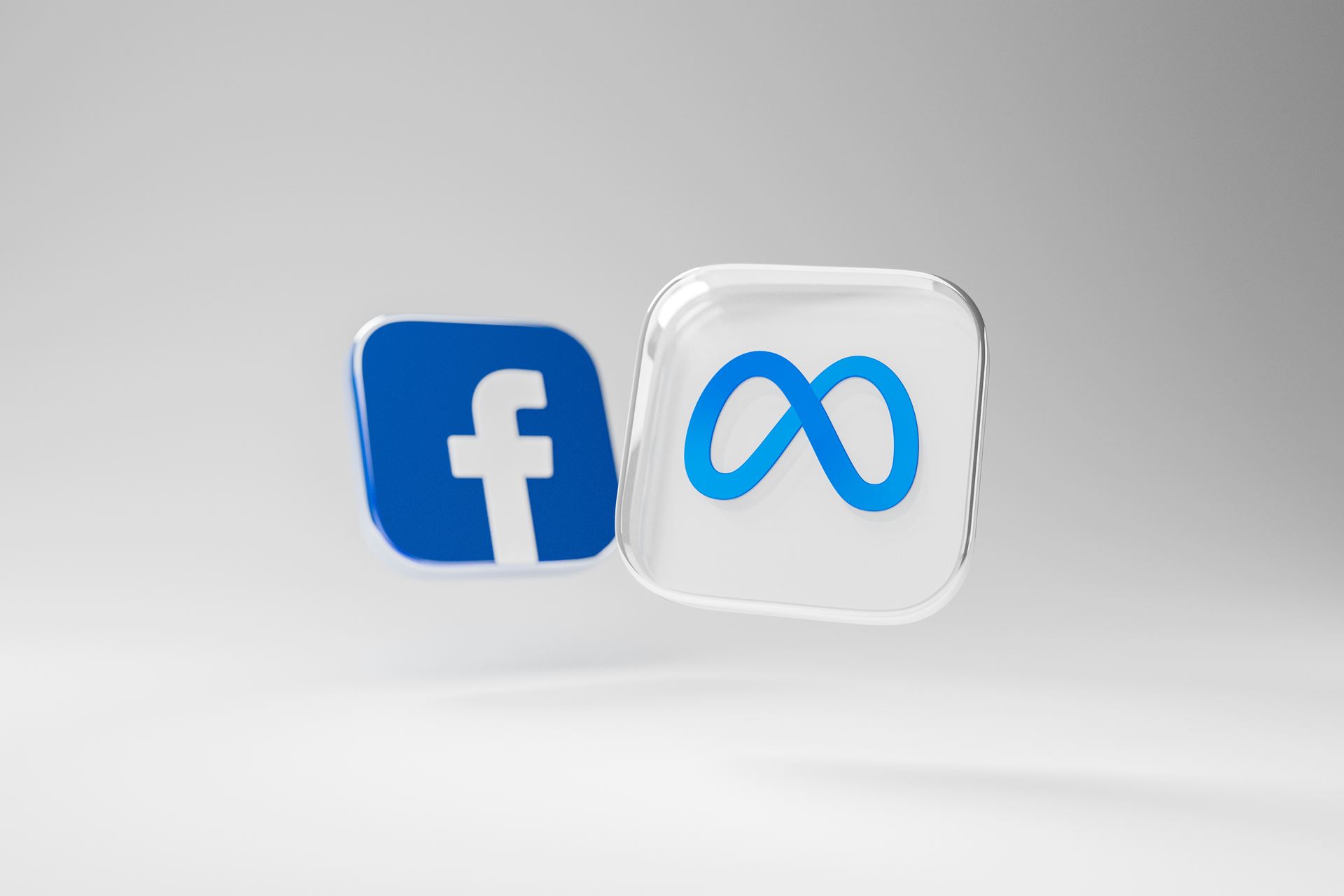 Facebook and Meta logo